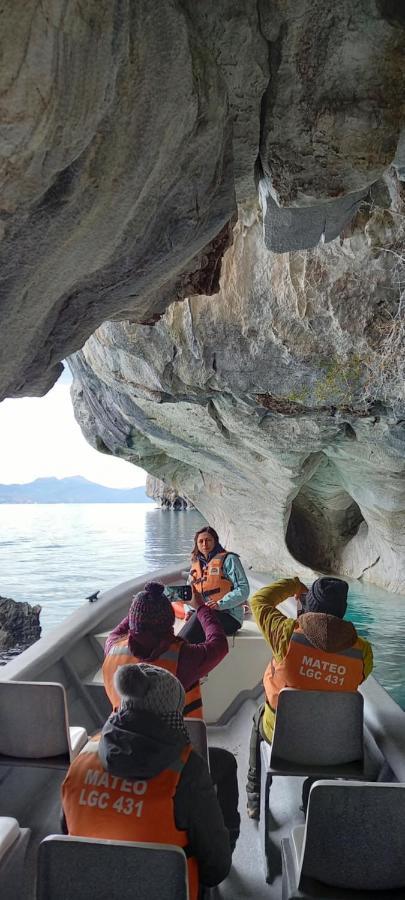 Cabana Cavernas Austral Puerto Sanchez Villa Exteriör bild