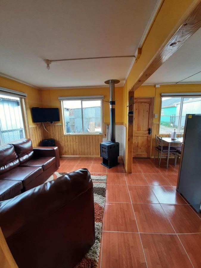 Cabana Cavernas Austral Puerto Sanchez Villa Exteriör bild